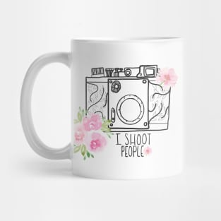 I Shoot People - Photography Camera Mug